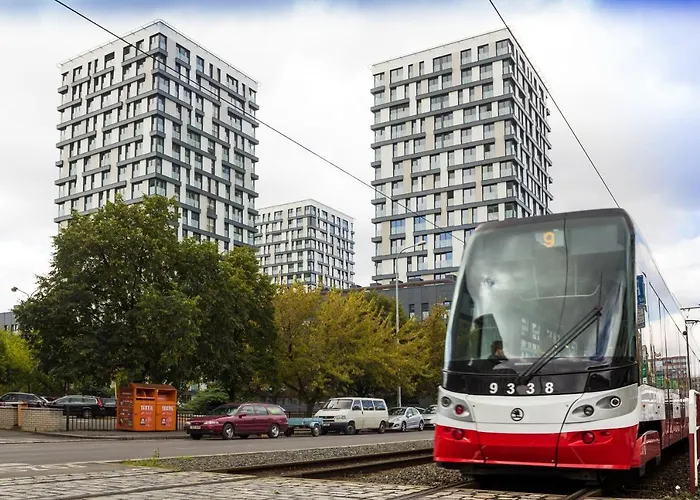 Appartamento In Residential Tower - Parking Praga